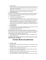 Preview for 13 page of Miweba Home Track HT2500 Operation Instruction Manual