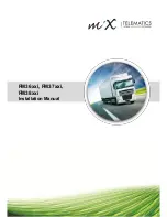 MiX Telematics FM 3617i Installation Manual preview