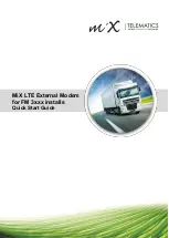 MiX Telematics LTE External Modem Quick Start Manual preview