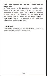 Preview for 9 page of Mixcder HD901 User Manual