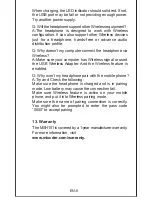 Preview for 9 page of Mixcder MSH101 User Manual