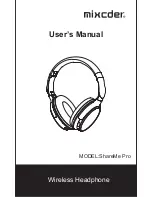 Preview for 1 page of Mixcder ShareMe Pro User Manual