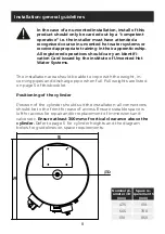 Preview for 9 page of Mixergy M0008 Installation And Servicing Instructions