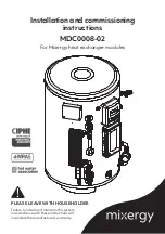 Preview for 1 page of Mixergy MDC0008-02 Installation And Commissioning Instructions