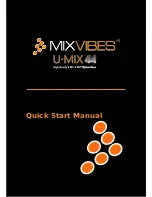 Preview for 1 page of MIXVIBES U-MIX 44 Quick Start Manual