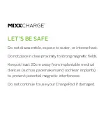 Preview for 6 page of MIXX CHARGE CHARGEPAD Quick Start Manual