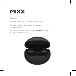 Preview for 2 page of Mixx StreamBuds Air 3 How-To Manual