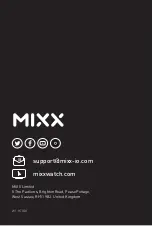 Предварительный просмотр 28 страницы Mixx Watch1 Manual