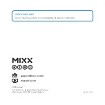 Preview for 12 page of Mixx WORK How-To Manual