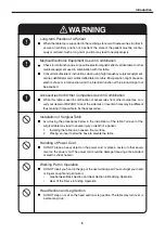 Preview for 6 page of Mizuho 18-300-70 Operator'S Manual