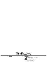 Предварительный просмотр 28 страницы Mizuho MOC-142 Operator'S Manual