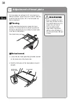 Предварительный просмотр 42 страницы Mizuho MOS-1302B Operator'S Manual