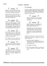 Preview for 31 page of Mizuho MOT-6702 Operator'S Manual