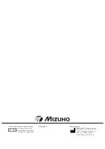 Preview for 43 page of Mizuho MOT-6702 Operator'S Manual