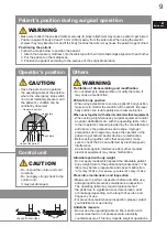 Preview for 13 page of Mizuho MOT-VS600 Operator'S Manual