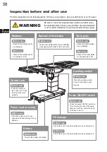 Preview for 62 page of Mizuho MOT-VS600 Operator'S Manual