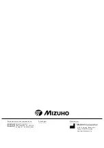 Preview for 83 page of Mizuho MOT-VS700 Series Operator'S Manual