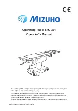 Mizuho SPL-331 Operator'S Manual preview