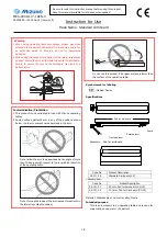 Предварительный просмотр 1 страницы Mizuho Standard Armboard Instructions For Use