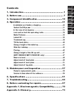 Предварительный просмотр 3 страницы Mizuno MOT-VS600 Operator'S Manual