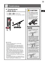 Preview for 43 page of Mizuno MOT-VS600 Operator'S Manual