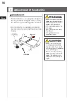 Предварительный просмотр 54 страницы Mizuno MOT-VS600 Operator'S Manual