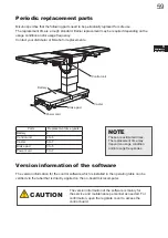 Preview for 63 page of Mizuno MOT-VS600 Operator'S Manual