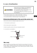 Preview for 73 page of Mizuno MOT-VS600 Operator'S Manual