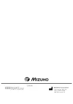 Preview for 78 page of Mizuno MOT-VS600 Operator'S Manual