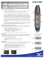 Preview for 2 page of Mizuno SHAFT OPTIMIZER User Manual