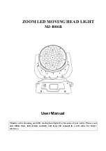 MJ LED LIGHTNING MJ-1006B User Manual preview