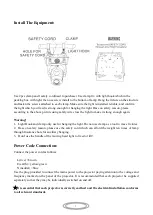 Preview for 4 page of MJ LED LIGHTNING MJ-1051 User Manual