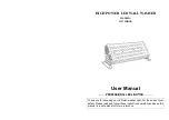 MJ LED LIGHTNING MJ-2009A User Manual предпросмотр