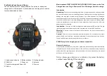 Preview for 3 page of MJ LED LIGHTNING MJ-2029E User Manual