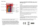 Preview for 2 page of MJ LED LIGHTNING MJ-3110 User Manual