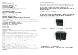 Preview for 3 page of MJ LED LIGHTNING MJ-3110 User Manual