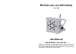 MJ LED LIGHTNING MJ-3118B User Manual предпросмотр