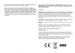 Preview for 2 page of MJ LED LIGHTNING MJ-3118B User Manual