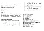 Предварительный просмотр 2 страницы MJ LED LIGHTNING MJ-3126A User Manual