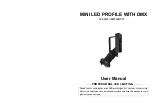 Preview for 1 page of MJ LED LIGHTNING MJ-3343A20W36DCW User Manual