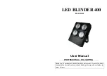 MJ LED LIGHTNING MJ-3400-W User Manual preview