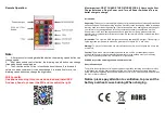 Preview for 3 page of MJ LED LIGHTNING MJ-3615E User Manual