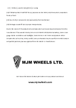 Preview for 17 page of MJM MT-20 User Manual