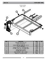 Предварительный просмотр 46 страницы MK Diamond Products 151991-SP Owners Manual, Parts List & Operating Instructions