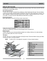 Preview for 20 page of MK Diamond Products HD-101R Owner'S Manual Operating Instruction & Parts List