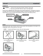 Preview for 22 page of MK Diamond Products HD-101R Owner'S Manual Operating Instruction & Parts List