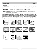 Предварительный просмотр 22 страницы MK Diamond Products MK-101-24HD Owner'S Manual & Operating Instructions