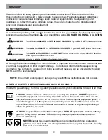 Предварительный просмотр 4 страницы MK Diamond Products MK-130/3 Owner'S Manual & Operating Instructions