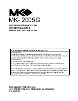 Предварительный просмотр 57 страницы MK Diamond Products MK- 2005G Owner'S Manual & Operating Instructions