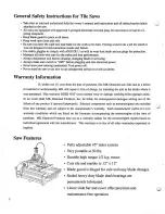 Предварительный просмотр 3 страницы MK Diamond Products MK 770 Owner'S Manual